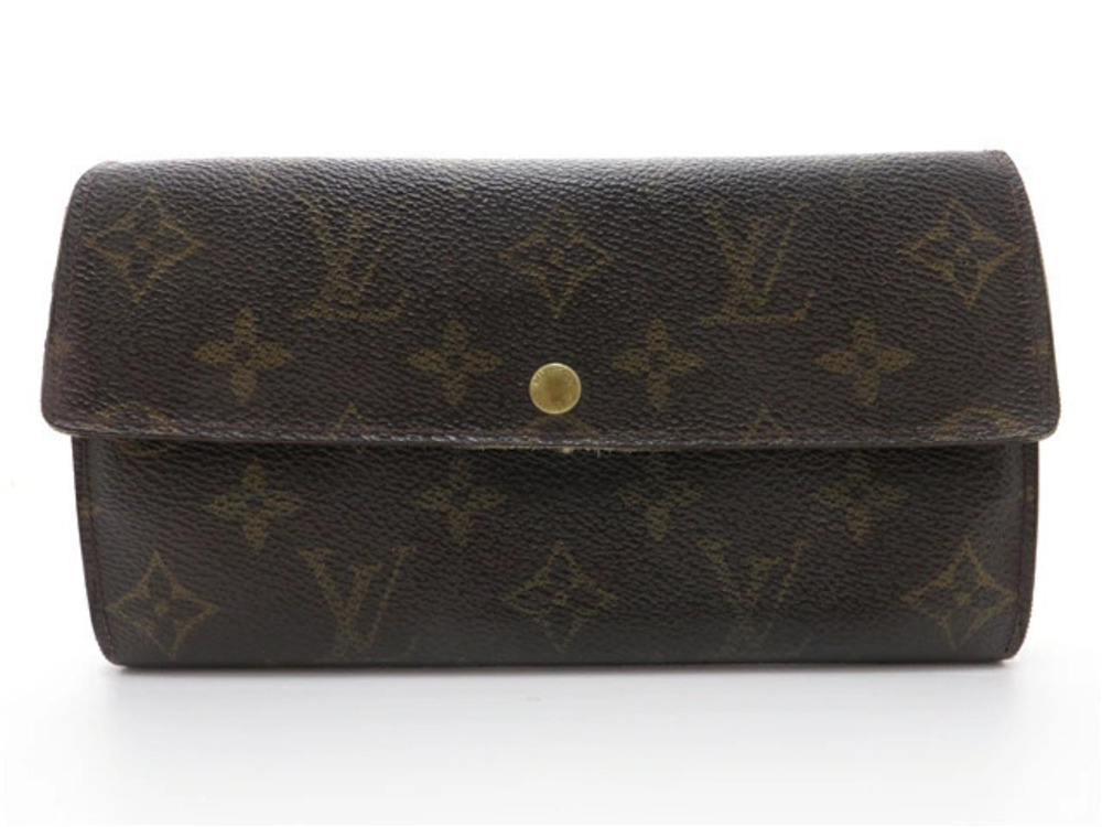 LOUIS VUITTON Wallet Accessories Portefeuille Sarah Long Monogram
